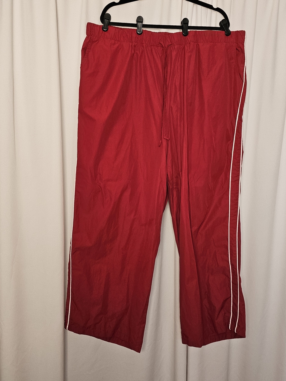 2 Pairs wild fable Wide Leg Jogger Pants with White Side Piping